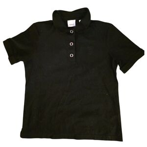 Burberry Black Polo Shirt